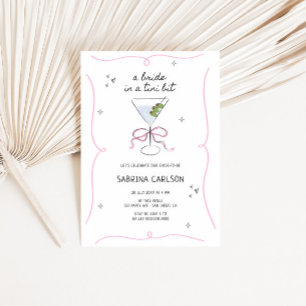 Bruid in een klein beetje Vrijgezellenfeest Kaart