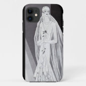 Bruid in Flapperstijl Case-Mate iPhone Case (Achterkant)