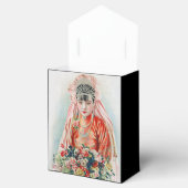 Bruid in het rood op Chinese bruiloft in Shanghai Bedankdoosjes (Geopend)