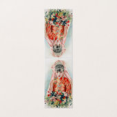 Bruid in het rood op Chinese bruiloft in Shanghai Kaart (Buitenkant ongevouwen)