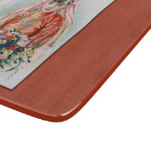 Bruid in het rood op Chinese bruiloft in Shanghai Snijplank (Hoek)