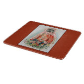 Bruid in het rood op Chinese bruiloft in Shanghai Snijplank (Hoek)