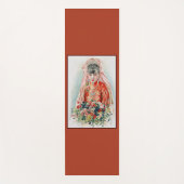 Bruid in het rood op Chinese bruiloft in Shanghai Yogamat (Voorkant)