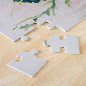 Bruid in het rood op een Chinese bruiloft in Shang Legpuzzel (Zijkant)