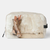 Bruid in laarzen toilettasje (Achterkant)