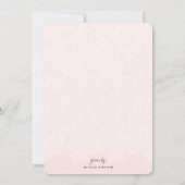 Bruid in Lace Gown Vrijgezellenfeest Kaart (Achterkant)