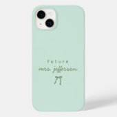 Bruid in Spé | Elegante Script Verloofde Toekomsti Case-Mate iPhone Case (Achterkant)