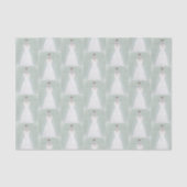 Bruid in trouwjurk tissuepapier (Voorkant)