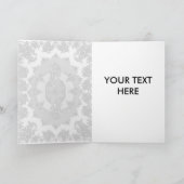 Bruid in vintage stijl kaart (Binnen)