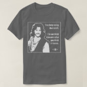 Bruid Inigo Montoya, je blijft dat woord gebruiken T-shirt (Design voorkant)