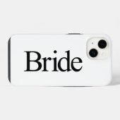 Bruid iPhone Hoesje (Achterkant horizontaal)