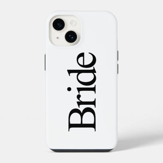 Bruid iPhone Hoesje (Achterkant)