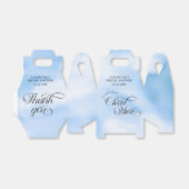 Bruid is op cloud negen Vrijgezellenfeest dank je Bedankdoosjes (Uitgevouwen)