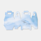 Bruid is op cloud negen Vrijgezellenfeest welkom Bedankdoosjes (Uitgevouwen)