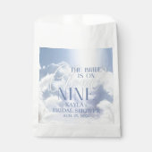 Bruid is op Cloud Nine 9 Pampas Vrijgezellenfeest Bedankzakje (Voorkant)