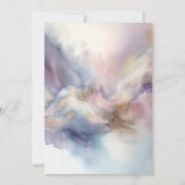 Bruid is op Cloud Nine Bachelorette Weekend Party Kaart (Achterkant)