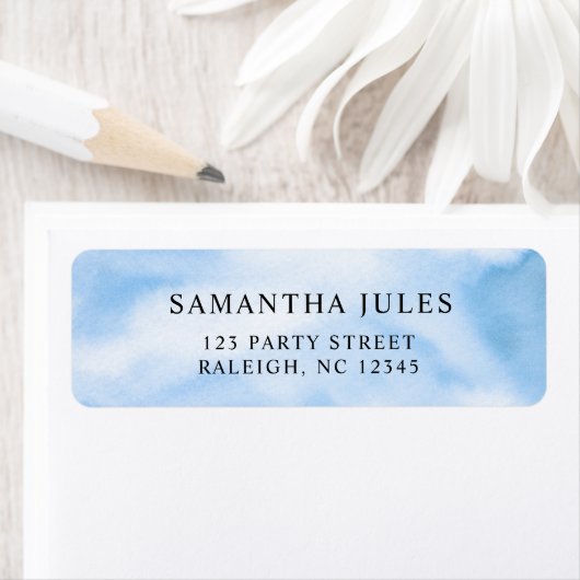 Bruid is op Cloud Nine Vrijgezellenfeest Etiket (Insitu)