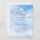 Bruid is op Cloud Nine Vrijgezellenfeest Kaart (Voorkant)