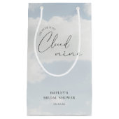 Bruid is op Cloud Nine Vrijgezellenfeest Klein Cadeauzakje (Voorkant)