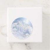 Bruid is op de zevende hemel 9 Pampas Bruidsdouche Bedankjes Labels (In situ)