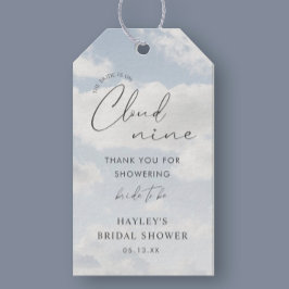 Bruid Is Op Wolk 9 Bruidsmeisjesfeest  Cadeaulabel