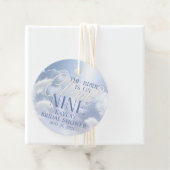 Bruid Is Op Wolk 9 Pampas Bruidsmeisjesfeest Bedankjes Labels (In situ)