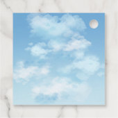 Bruid Is Op Wolk Tien Bruidsfeest Bedankjes Labels (Achterkant)