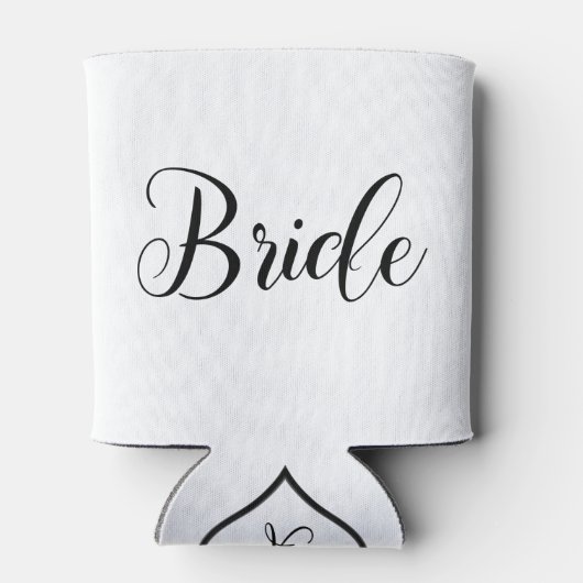 Bruid Koelbox met  Initiaal Blikjeskoeler (Achterkant)