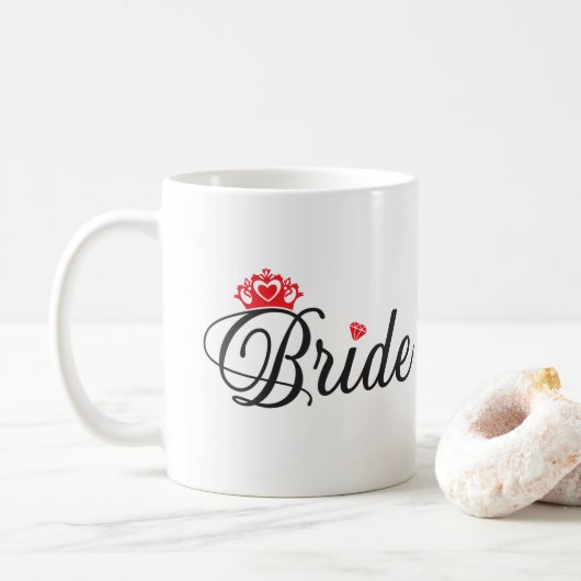 Bruid koffiemok (Met donut)