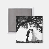 Bruid Kus onder eiken magneet (Voorkant / Achterkant)