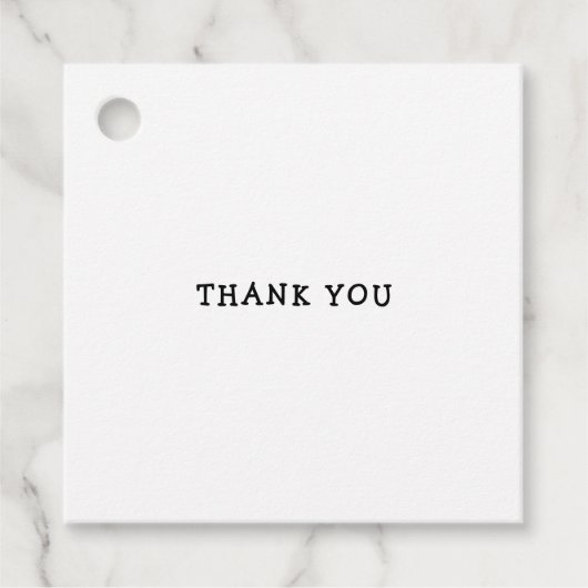 Bruid Laadt Hartjes Bruiloft Borrel Bedankjes Labels (Voorkant)