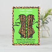 Bruid laatste vlucht voor Ring Bachelorette Party Kaart (Staand voorkant)