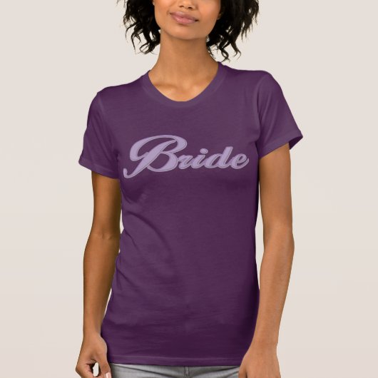 bruid-lavendel t-shirt (Voorkant)