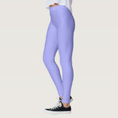 Bruid lavendel violet floral Leggings (Links)