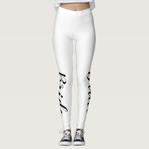 Bruid Leggings. Een vrijgezellenfeest. Bruiloft!