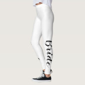 Bruid Leggings. Een vrijgezellenfeest. Bruiloft! Leggings (Links)