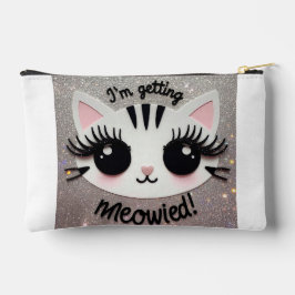 Bruid Make-up zakje, kat make-up tas