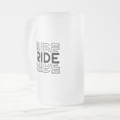 Bruid matglas bierpul (Voorkant links)