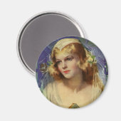 Bruid met Bijbel, Religieus Huwelijk Magneet (Voorkant / Achterkant)