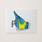 Bruid met bloemenkrans legpuzzel (Horizontaal)