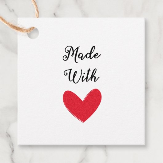 Bruid met liefde samengesteld Bruidsmeisjes Rustie Bedankjes Labels (Voorkant)