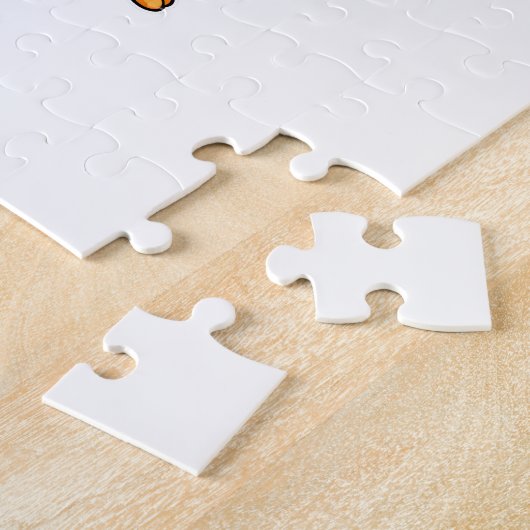 Bruid met sluier legpuzzel (Zijkant)