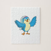 Bruid met sluier legpuzzel (Verticaal)