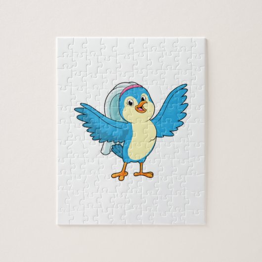 Bruid met sluier legpuzzel (Verticaal)