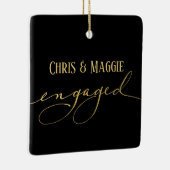 bruid mevrouw betrokken keramisch ornament (Rechts)