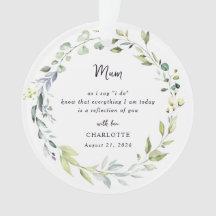Bruid-moeder Geschenk Ornament