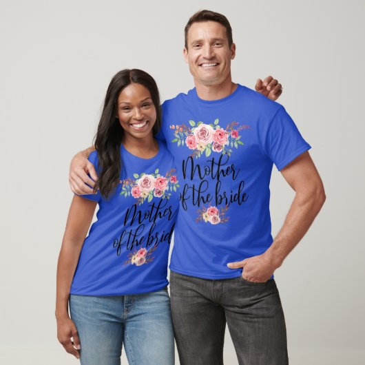 Bruid Moeder Trouw Bruidsfeest T-shirt (Unisex)