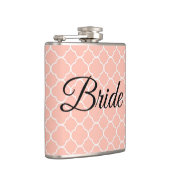 Bruid mooi roze heupfles (Rechts)