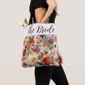 Bruid Mooie Elegante Bloemen Tas (Dichtbij)