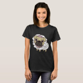 Bruid Mops Klassiek  110 T-shirt (Voorkant volledig)